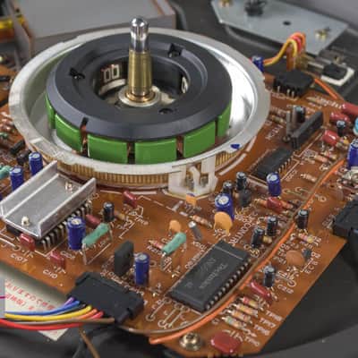 Technics SL-1200MK3 Black Direct Drive DJ Turntable in Good Condition image 6