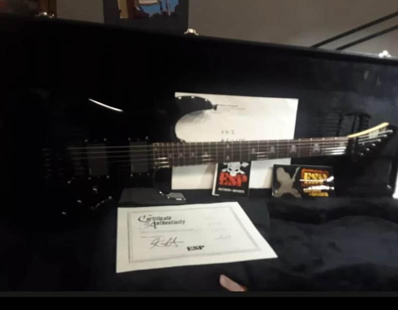 ESP KH-2 KH2 Kirk Hammett Signature 1995 - 2019 - Black image 1