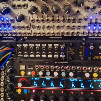 Zorx 1U Through for Easy Access to CV ins for Moog Matriarch, Pedals image 7