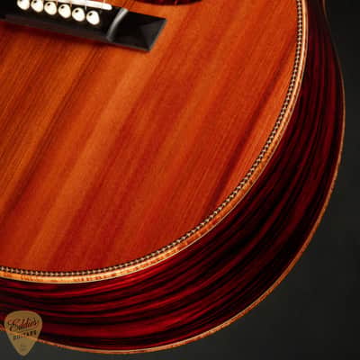2023 - Bourgeois OM DB Signature - Sinker Redwood & Cocobolo image 22