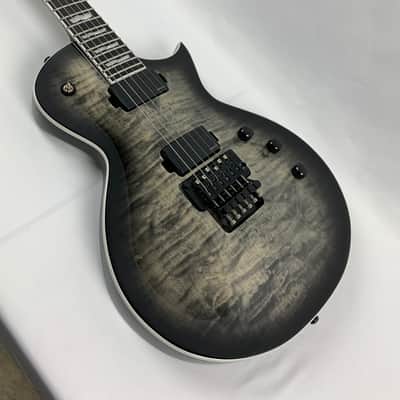 ESP E-II Eclipse FR Charcoal Burst CHB Floyd Rose Fluence Electric Guitar + Case - B-Stock image 12