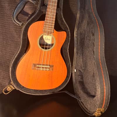 Cordoba 20TM-CE Tenor Cutaway Acoustic-Electric Ukulele with Hardshell Case image 1