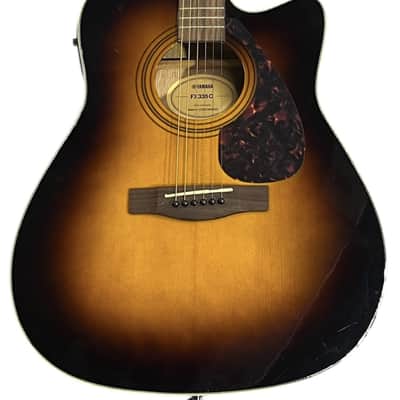 Yamaha Guitar - Acoustic electric FX335C image 4