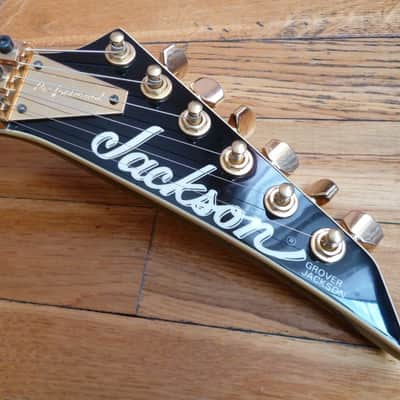 Grover Jackson Dan Spitz Signature Rhoads RR Professional 1994 Black image 6