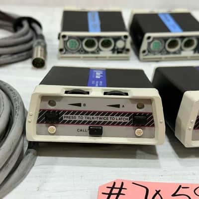 Clear-Com RS-502 Two Channel Intercom Belt Pack#7052 (LOT OF 4)(TRUEHEARTSOUND) image 2
