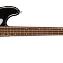 SQUIER - Paranormal Rascal Bass HH Laurel Fingerboard White Pearloid Pickguard Metallic Black - 0377106565