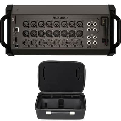 Allen & Heath CQ-20B 16-channel Rackmounted Digital Mixer with Padded Carry Bag image 2