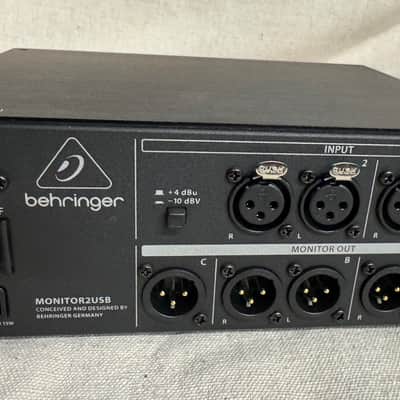 Behringer MONITOR2USB Headphone Monitor Controller 2016 - Present - Standard image 2
