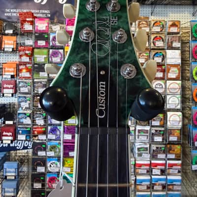 PRS SE Custom 24 Quilt 2026 - Present - Teal Black image 4