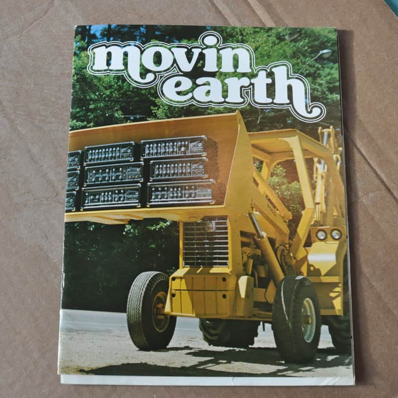 Earth Sound Research '70's vintage guitar amplifier catalog booklet. Nice image 1