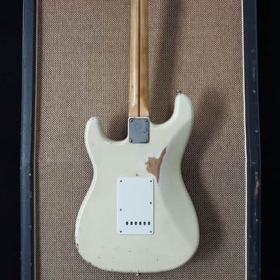 2022 Bluesman Vintage '50s Sedan Heavy Relic Iconic Look No Fret Wear (129) image 3