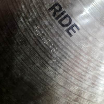 Paiste 20" 2002 Ride Cymbal 1971 - 1980 - Traditional with Black Label image 3
