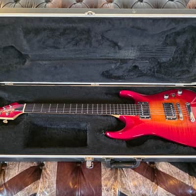Jackson AT1T USA Archtop 1997 Mahogany Body AAAAA Flame Top American Figured Pro American Kent Armstrong HH Strat Guitar Pre-Fender AT1 Sunburst image 2