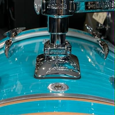 ~WOW!~ SONOR Vintage Series 3-Piece 10/14/20 Benny Greb Style Drum Kit Set in California Blue image 9