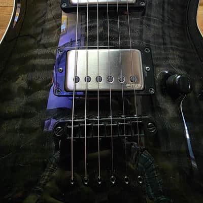 ESP E-II HORIZON NT-II (Pre-Owned) - See-Thru Black Sunburst w/ Hard Case image 6