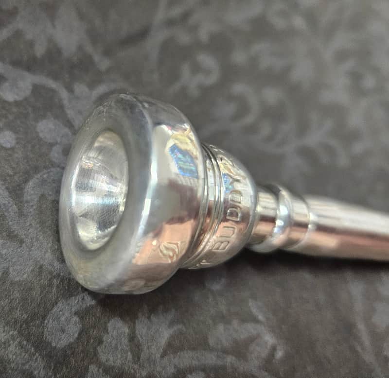 Jerome Callet Buddy 22 Trumpet Mouthpiece c 1970s–1980s - Silver image 1