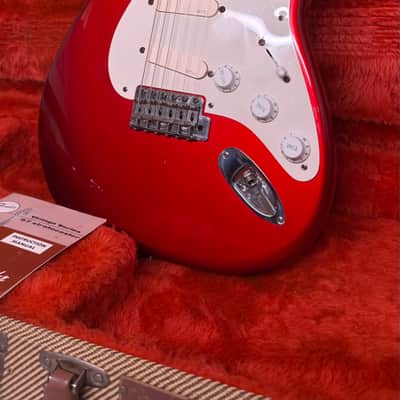 Fender American Stratocaster 1984 Fullerton V57 Reissue Candy Apple Red (Rare! Read Description!) image 8