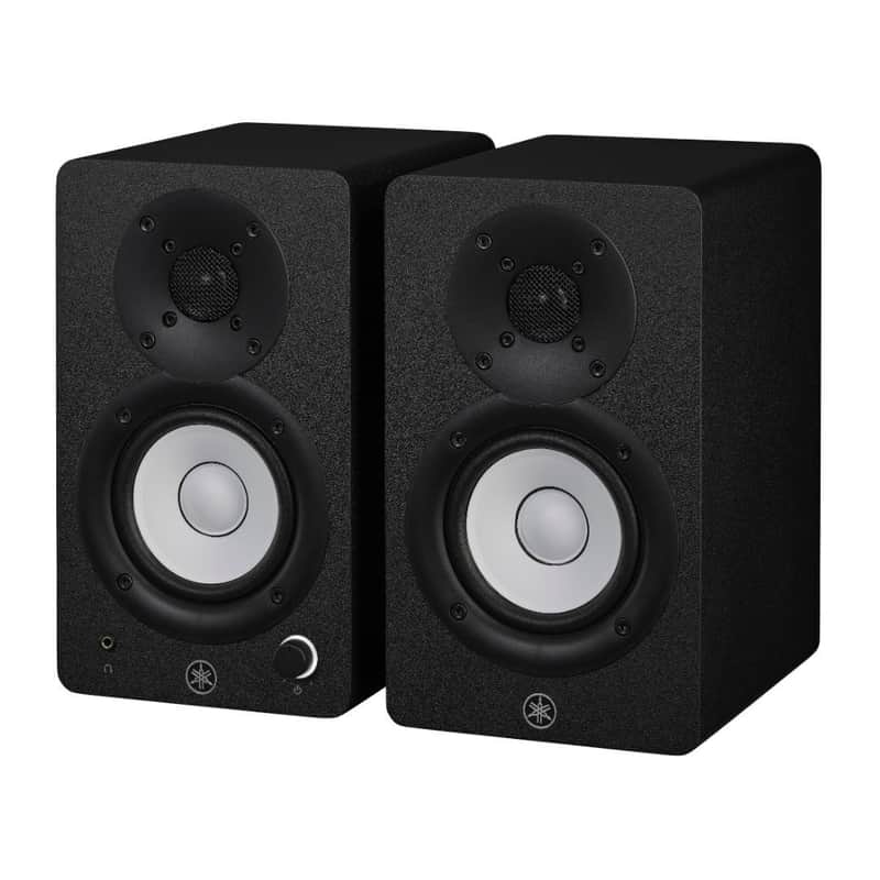 Yamaha HS4 4.5-Inch Powered Compact and Portable Studio Monitors with Class-D Amp (Pair, Black) image 1