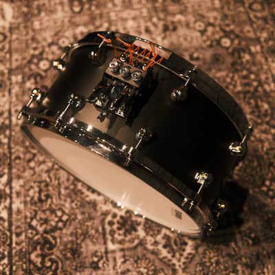 Pearl DC1465S/C Dennis Chambers 14x6.5" Signature Snare Drum - Matte Black with Chrome Hardware image 4