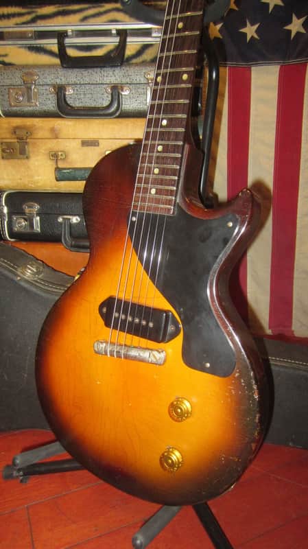 1955 Gibson Les Paul Jr. Sunburst w/ Gibson Hardshell Case