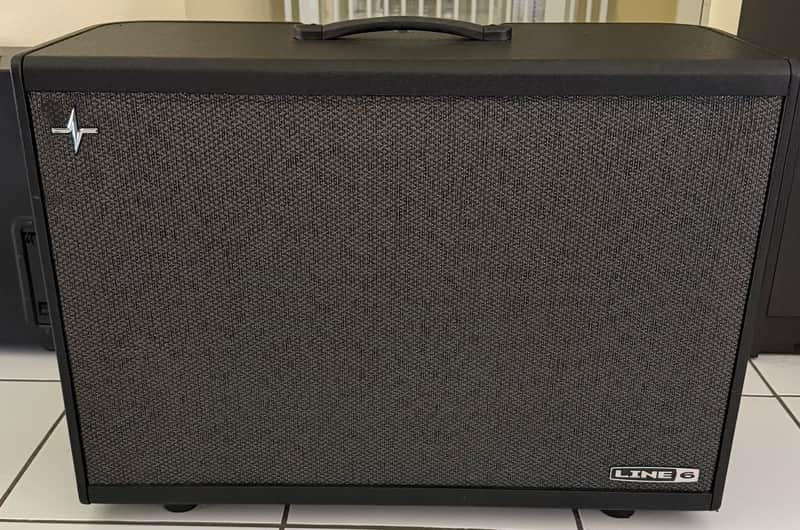 Line 6 Powercab 212 Plus 500-Watt 2x12" Active Guitar Speaker Cabinet 2019 - 2021 - Black image 1