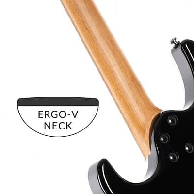 Cort G290 FAT II Electric Guitar â€“ Transparent Black Burst, Roasted Maple Neck & Fretboard, H-H Pickups image 8
