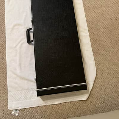 Agile Agile Fretless S-Style – Ebony Board + Hard Case 2019 - Black Transparent Flamed Maple body and neck image 3
