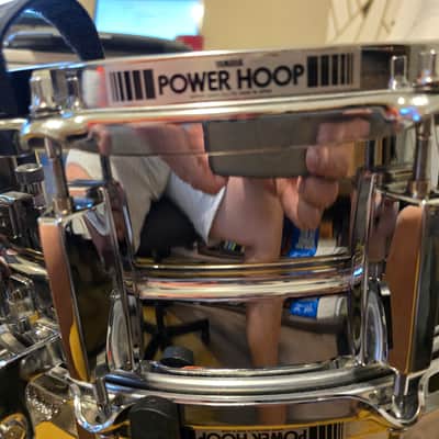 Yamaha SD-295 5.5x14" 10-Lug Steel Snare Drum 1980s - Chrome image 5