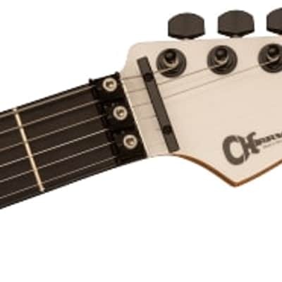 Charvel Pro-Mod Plus So-Cal® SC1 Style 1 HH FR EB, Ebony Fingerboard, Snow White image 3