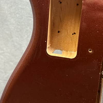 Fender Deluxe Roadhouse Stratocaster Body with Hardware Classic Copper image 7