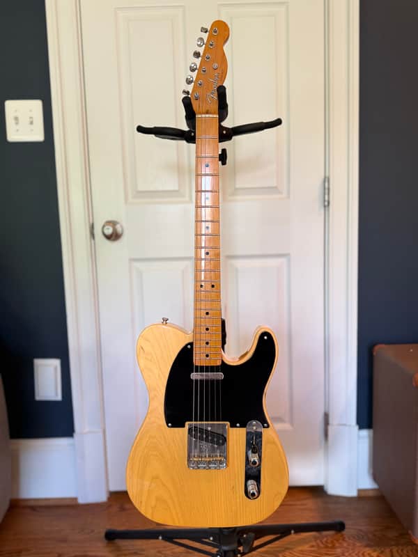 1996 Fender Telecaster 1952 Reissue 52 Butterscotch Blonde image 1