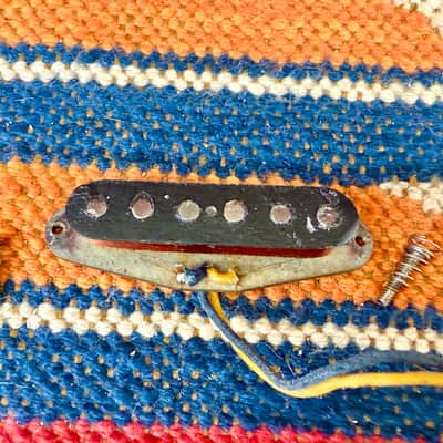 Vintage 1960's Fender Mustang-Duo Sonic-Musicmaster Grey Bottom Pickup ~1965 image 9