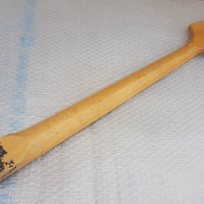 1976 IBANEZ JB FRETLESS BASS NECK made in JAPAN image 5
