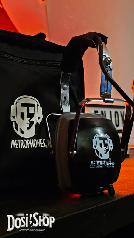 Metrophones Digital LCD - Cuffia per batteria Drum Headphones - Metronomo image 1