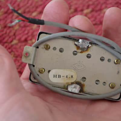 Hagstrom Viking Bass Pickup * Excellent condition, great sound! * - Chrome image 7