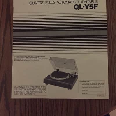 Vintage JVC Turntable QL-Y5F -RARE image 6