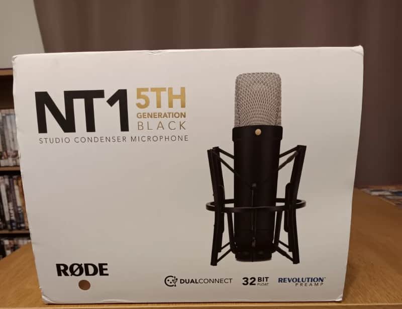 RODE NT1 5th Generation Cardioid Condenser Microphone