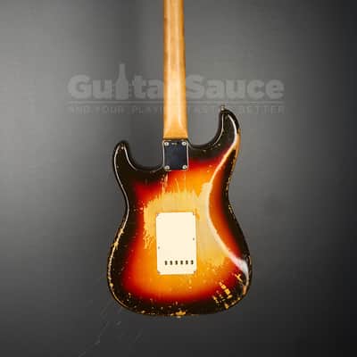 Fender Stratocaster Sunburst Original Vintage 1962 - Sunburst (COD 2181VG) image 13