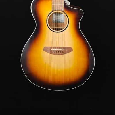 Breedlove ECO Discovery S Concert CE 12-string Acoustic-electric Guitar - Edgeburst - NEW image 2