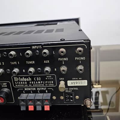 McIntosh C32 Stereo Preamplifier Vintage Serviced Operational image 13