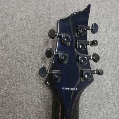 Diamond DBZ Barchetta 7 String STF Series  2000s - Flame Maple Trans Gun Metal image 17