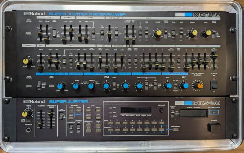 Roland MKS-80 Super Jupiter with MPG-80 Programmer (Version 4) image 1