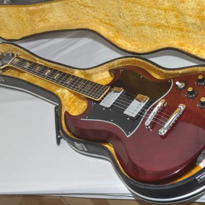 Greco M812-P5-1278 Wine Red Electric Guitar Ref. No 7742 image 1