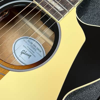 2025 Gibson Les Paul Parlor Acoustic-Electric Guitar Vintage Sunburst image 4