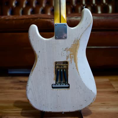 Constantin Guitars Sweetcaster Classic #0009 - Aged White Ash 3.67 kilos !!!VIDEO!!! image 7