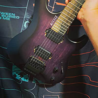 Kiesel Osiris 6 2022 Satin transparent purple with black burst image 2