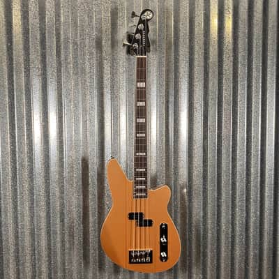 Reverend Sentinel Short Scale 4 String Bass Metallic Copper #73228 Blem image 2