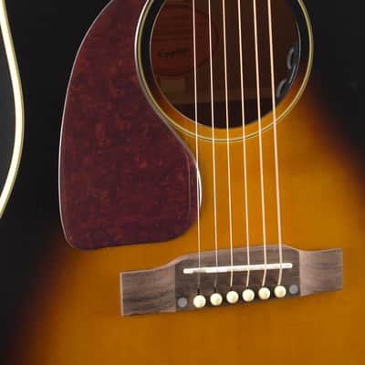 Epiphone J-45 Standard Left-Handed Vintage Sunburst w/Premium Gig Bag image 3