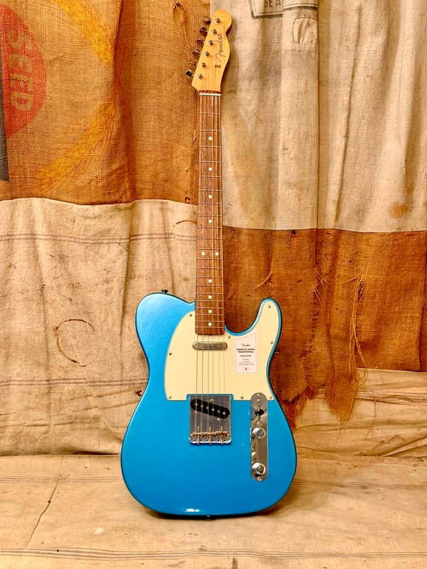 Fender Made in Japan Traditional 60's Telecaster  2022 - Lake Placid Blue image 1