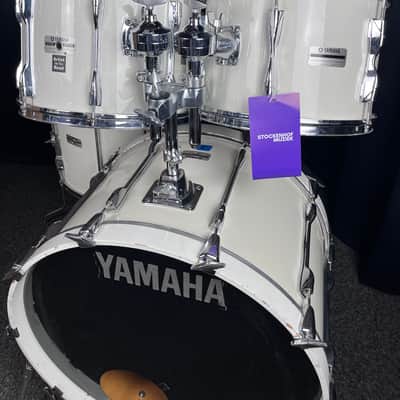 Yamaha recording custom 1981 24-13-14-18 shell set - White image 4